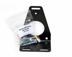 Single motor mounting set