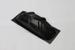 Spare wheel moulding