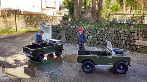 Children's Land Rover