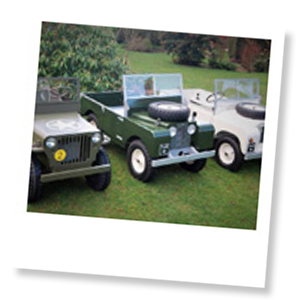 Our first Land Rover®